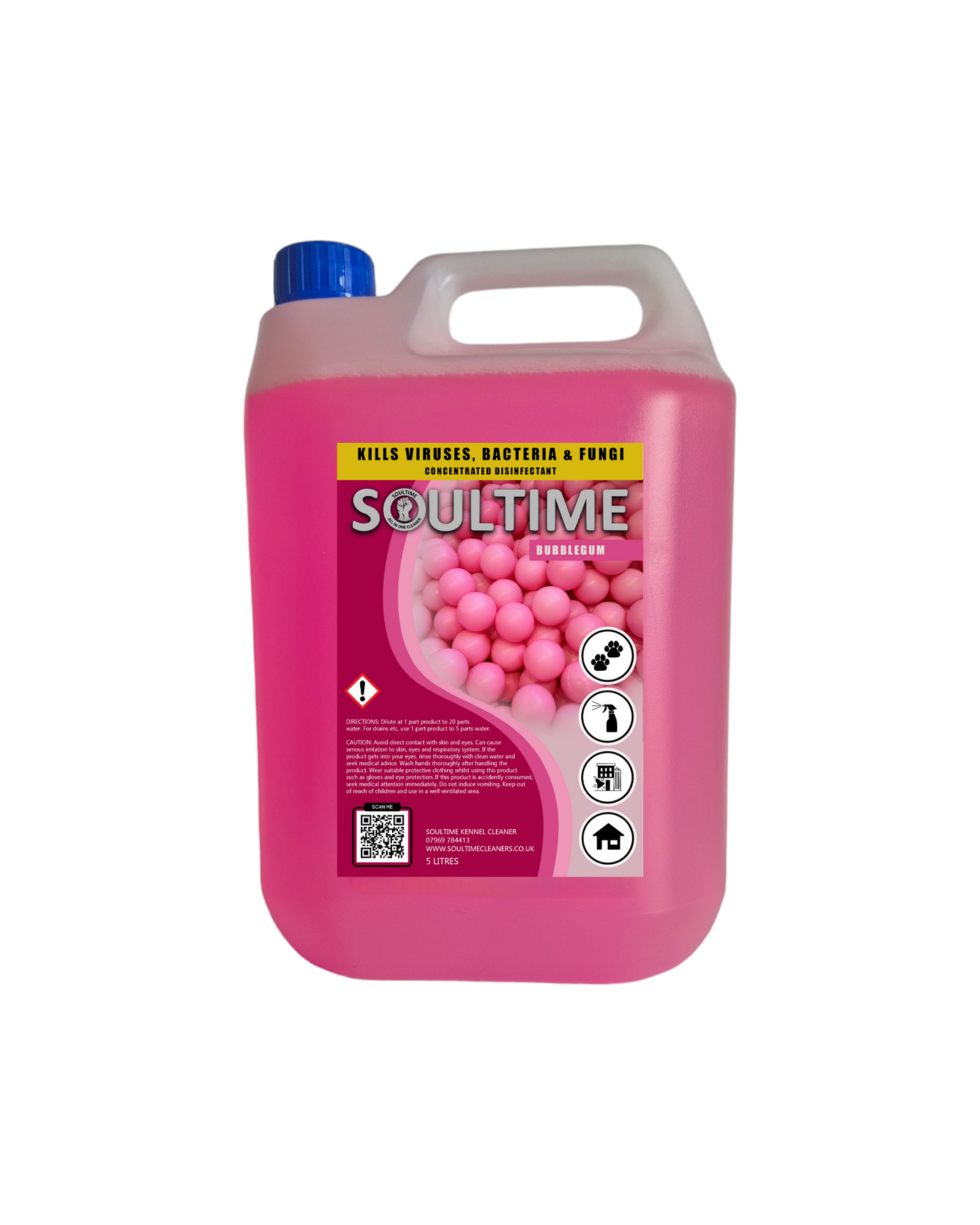 Soultime All-in-One Cleaner - Bubblegum - 5 Litre