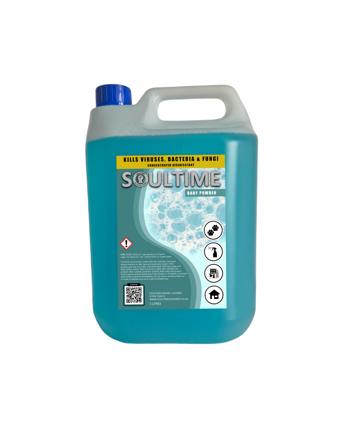 Soultime All-in-One Cleaner  - Baby Powder - 5 Litre