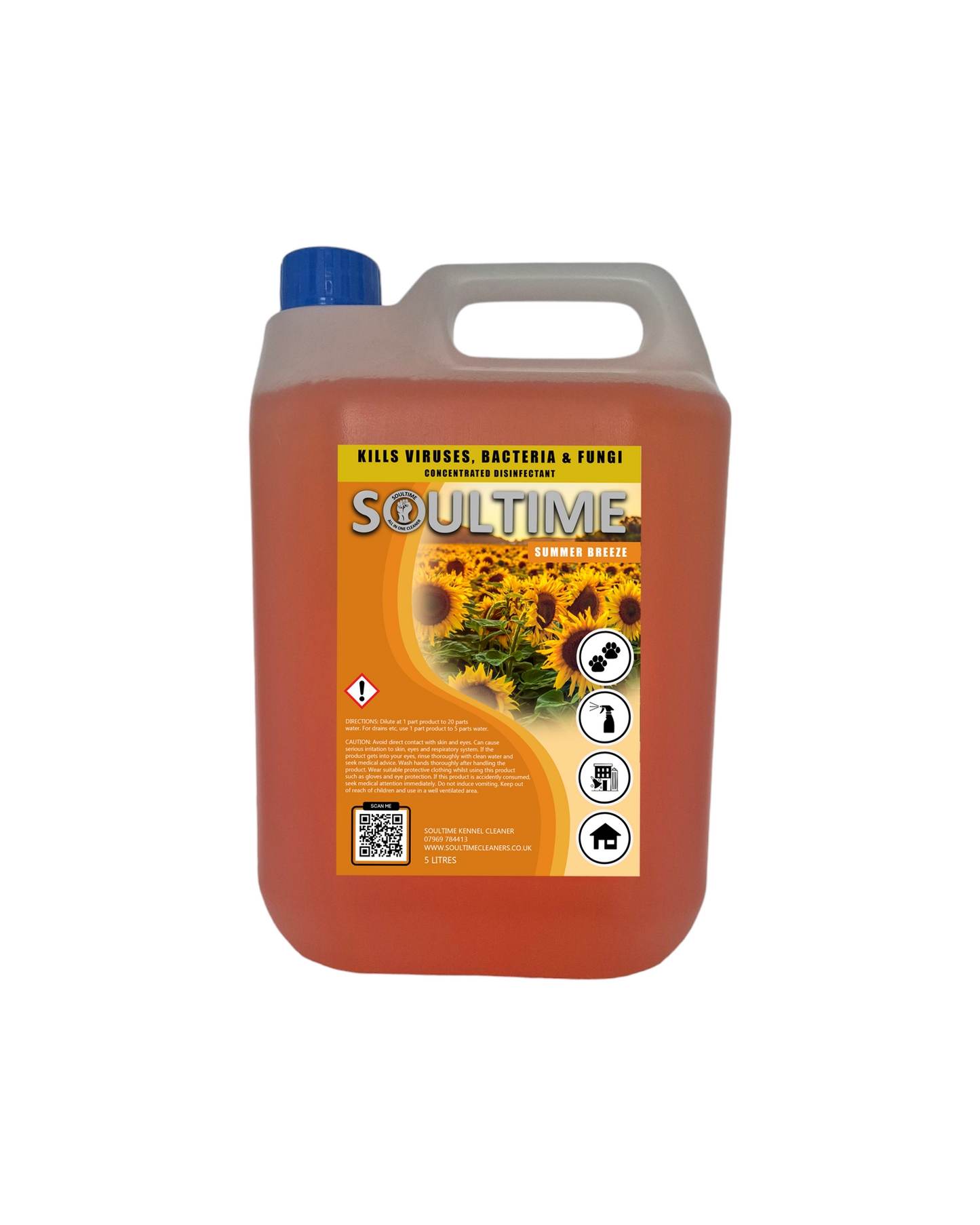 Soultime All-in-One Cleaner  - Summer Breeze - 5 Litre