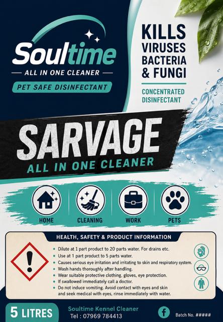 Soultime All-in-One Cleaner - Sarvage - 5 Litre