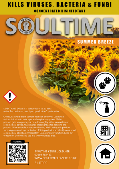 Soultime All-in-One Cleaner  - Summer Breeze - 5 Litre