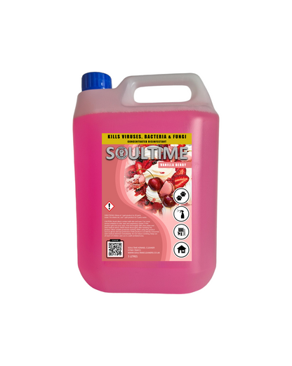 Soultime All-in-One Cleaner  - Vanilla Berry - 5 Litre