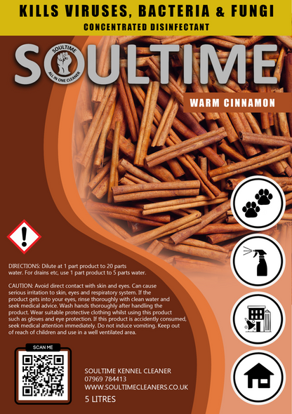 Soultime All-in-One Cleaner  - Warm Cinnamon - 5 Litre